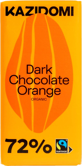 Chocolat Noir 72% Orange BIO